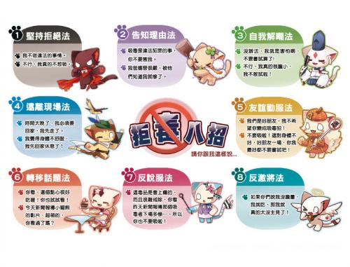 反毒-拒毒八招