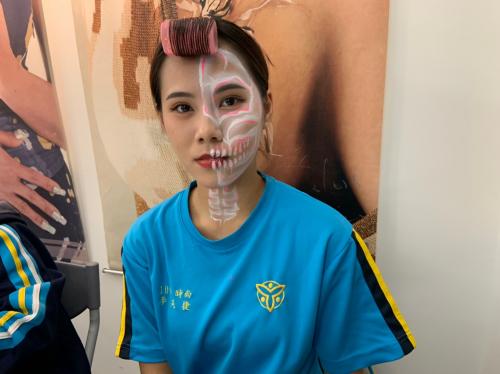 人體彩繪成品